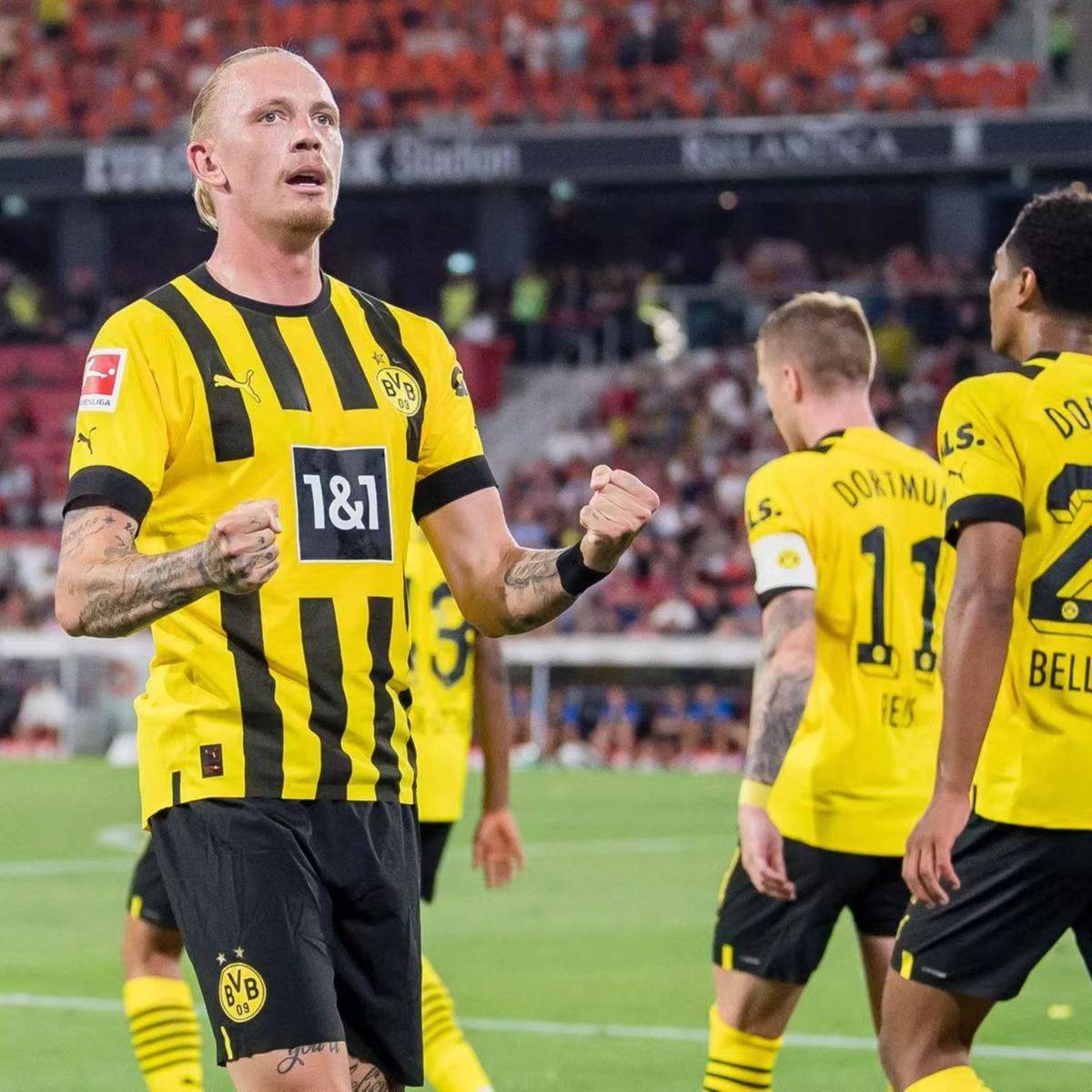 柏林赫塔主场战平多特蒙德，保持不败纪录